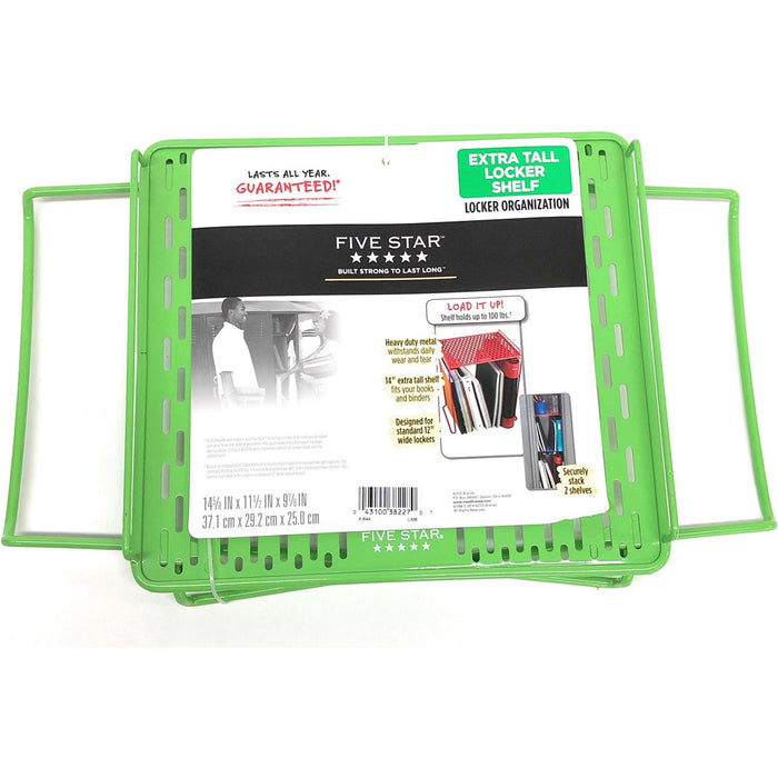 Unknown 961206 Five Star Extra Tall Locker Shelf Lime, 12 Lime