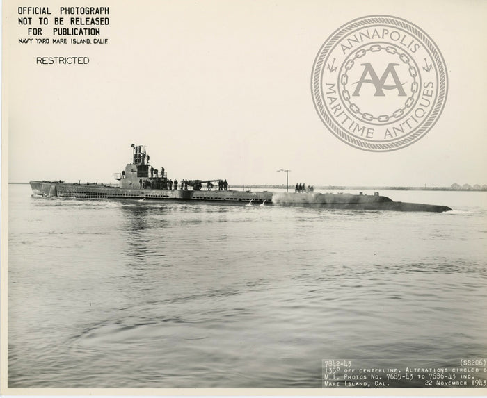 USS Gar (SS-206) Submarine - Annapolis Maritime Antiques
