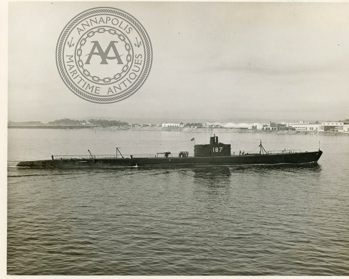USS Sturgeon (SS-187 / S-6) Submarine - Annapolis Maritime Antiques