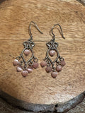 Vintage 925 Sterling Silver Pink Accents