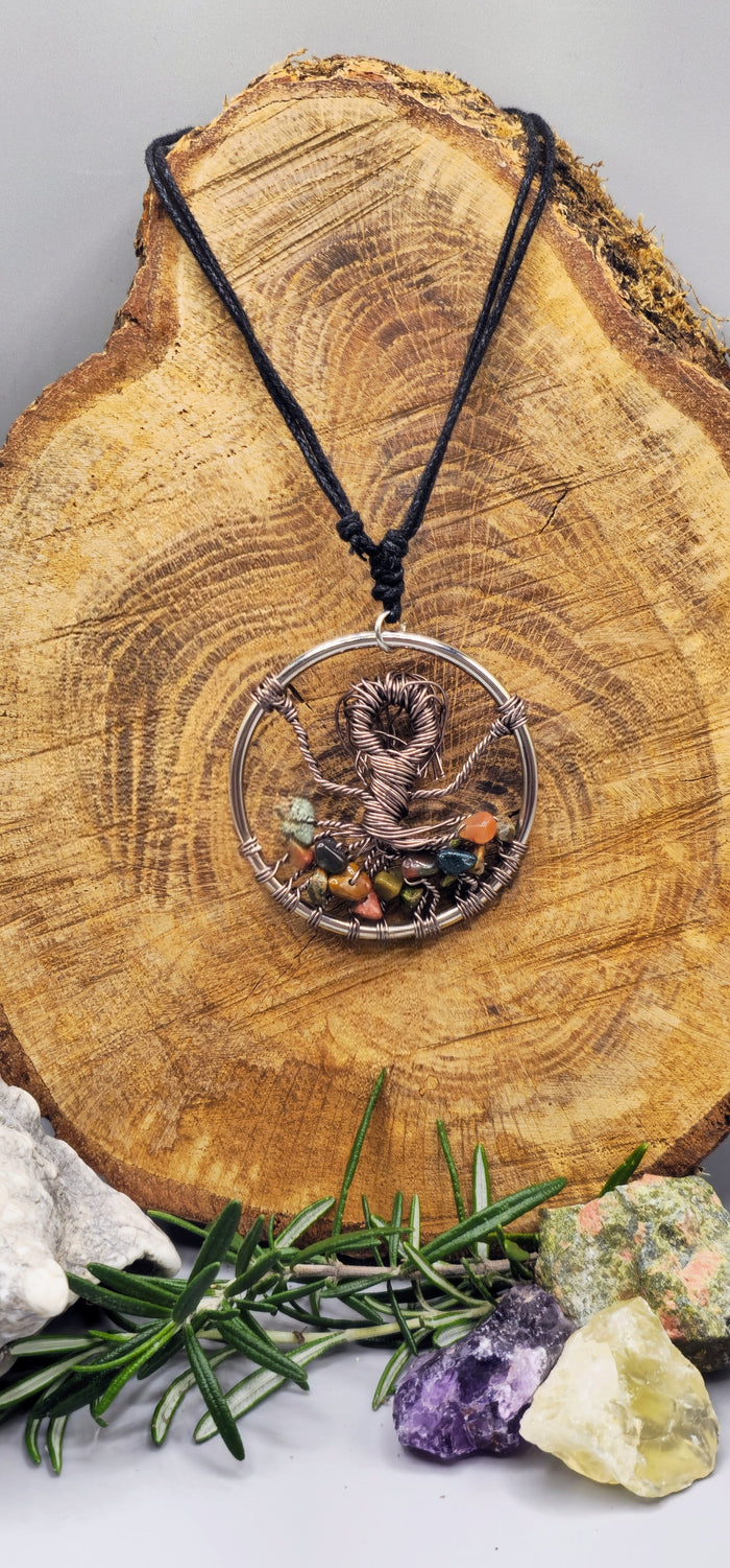 Witch goddess pendant