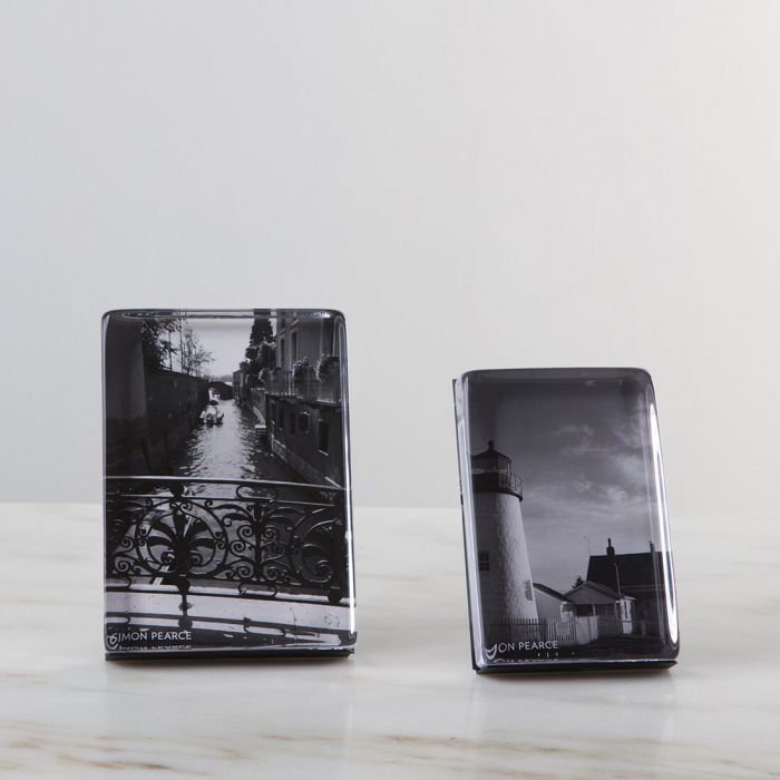 Woodbury Vertical Photo Block in Gift Box - touchGOODS