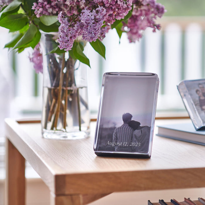 Woodbury Vertical Photo Block in Gift Box