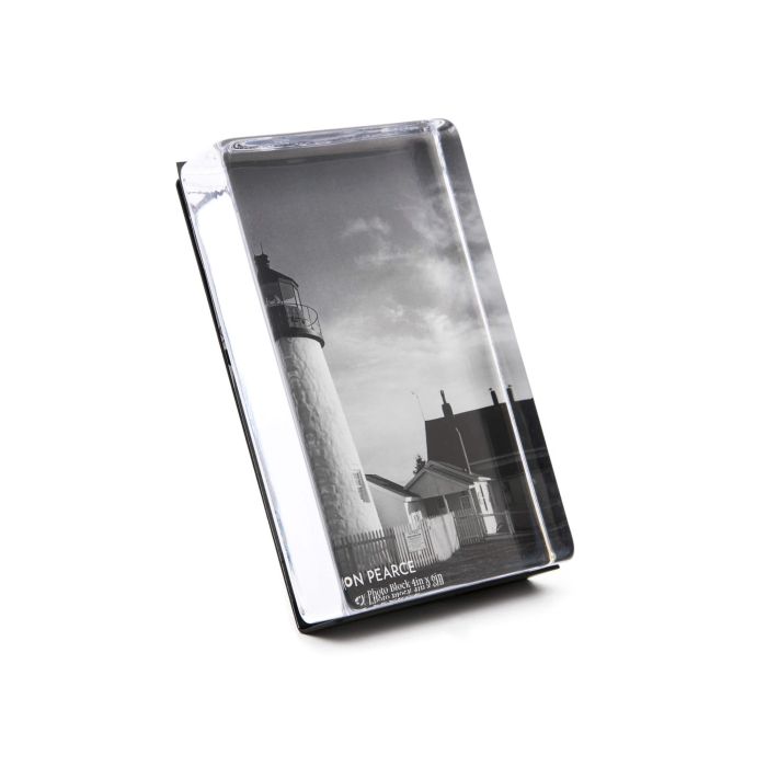 Woodbury Vertical Photo Block in Gift Box - touchGOODS