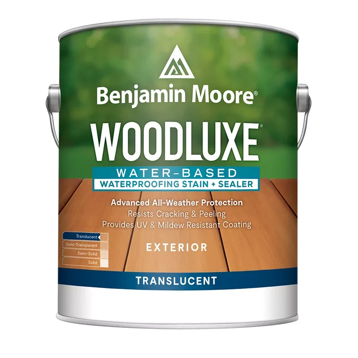 WOODLUXE® Water-Based Waterproofing Exterior Stain + Sealer - Translucent K691