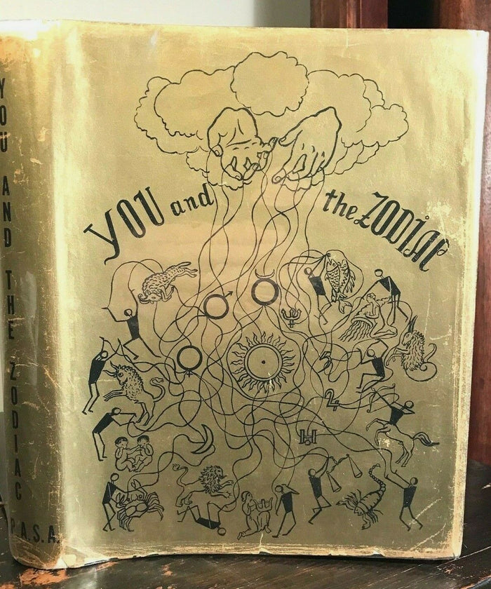 YOU AND THE ZODIAC - 1st and Ltd Ed, 1959 - ASTROLOGY ZODIAC PERSONALITIES MAPS