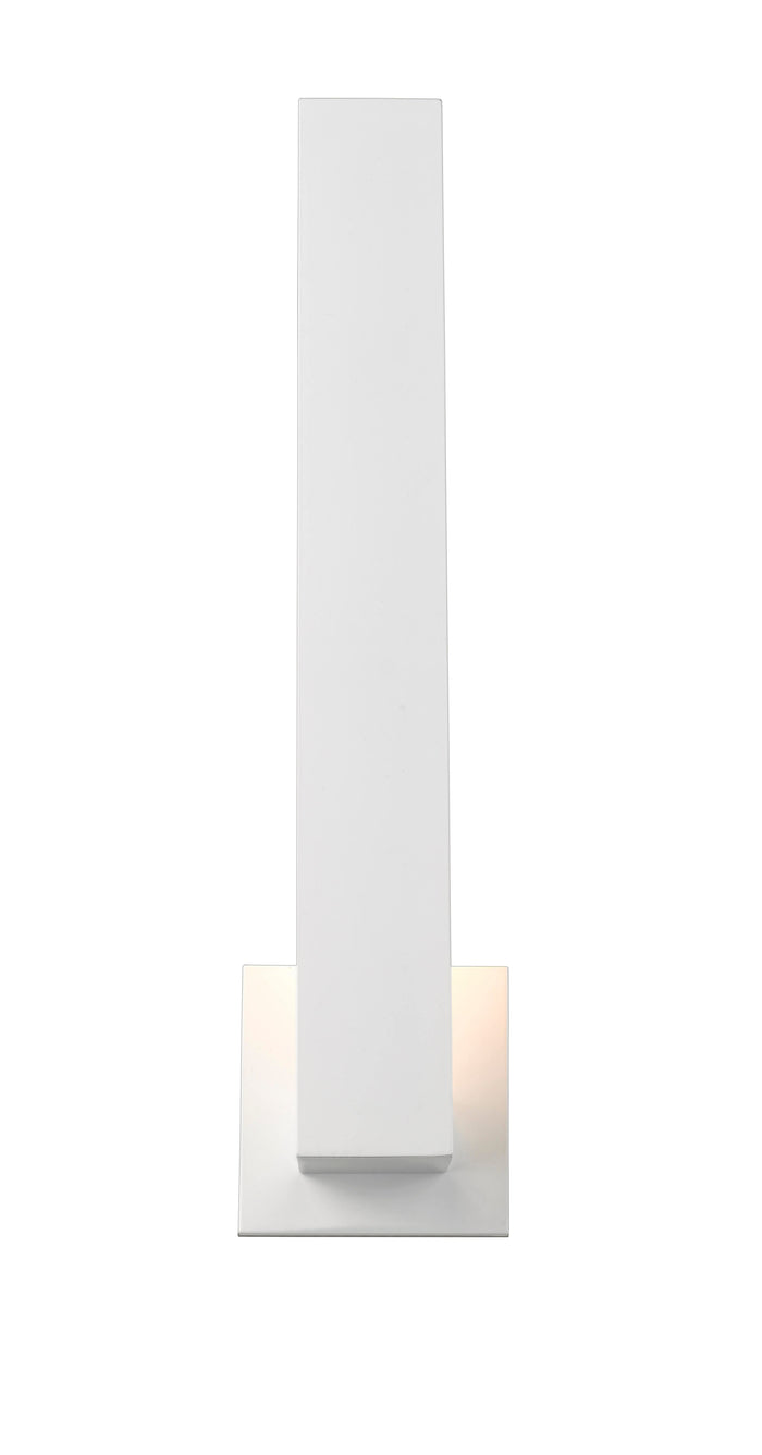 Outdoor Wall Light Z-Lite 576M-WH-LED White Edge 2 Light Outdoor Wall Light Z-Lite
