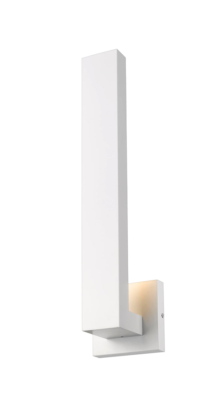 Outdoor Wall Light Z-Lite 576M-WH-LED White Edge 2 Light Outdoor Wall Light Z-Lite
