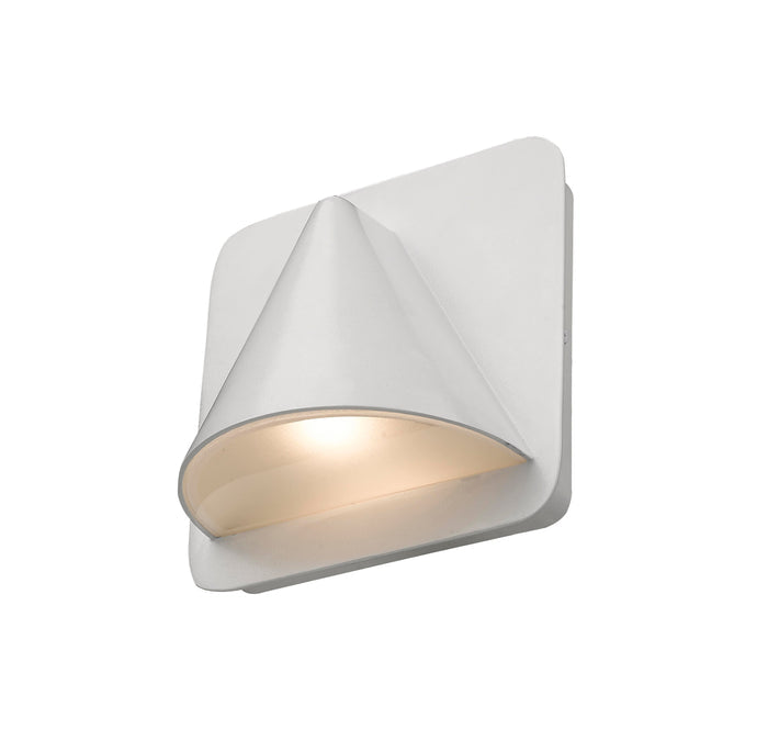 Outdoor Wall Light Z-Lite 578WH-LED White Obelisk 1 Light Outdoor Wall Light Z-Lite