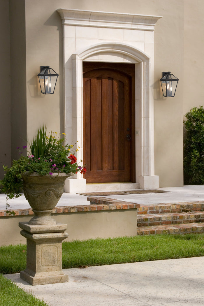 Outdoor Wall Light Z-Lite 579B-ORB Oil Rubbed Bronze Talbot 3 Light Outdoor Wall Light Z-Lite
