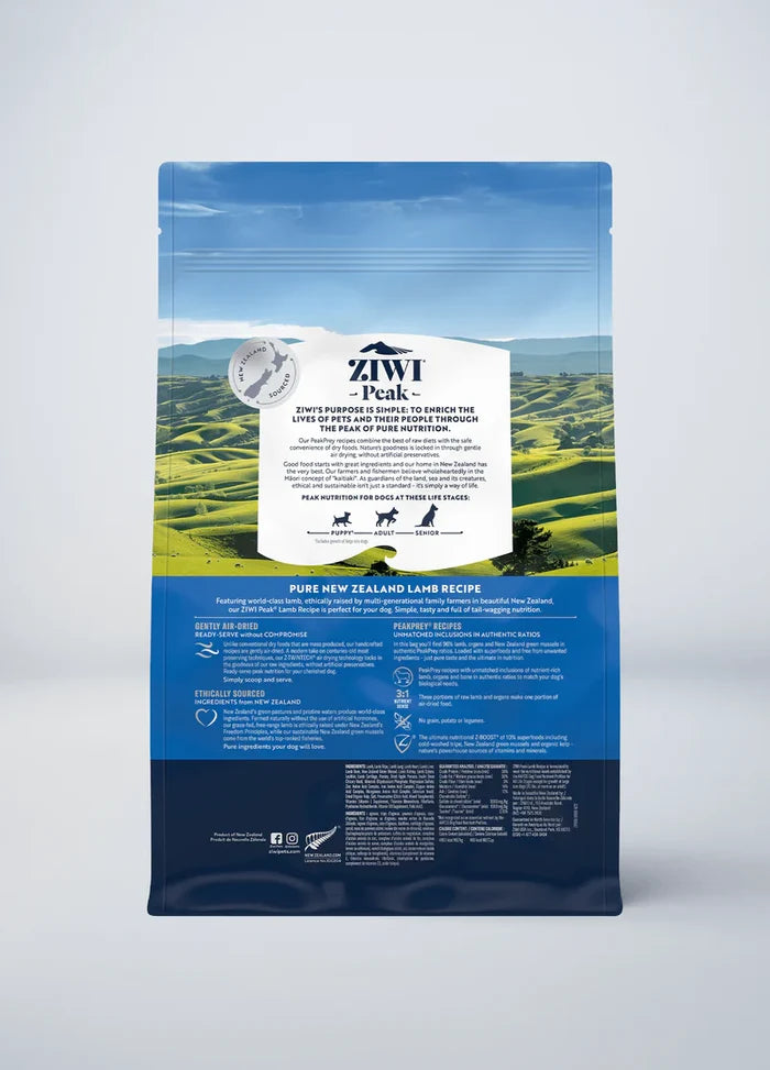 ZIWI Peak® Air Dried Lamb Recipe